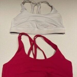 lululemon Energy Bra Medium Support- 2 colors